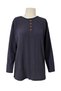 Women's Stretch Fabric Winter Knitwear for Middle-Aged and Older Women Smoked Mother Combed Cotton Blouse New Season Twisted Pattern - 8