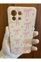 Mi 11 Lite Ribbon/Bow Printed Inside Velvet Silicone Phone Case - 6