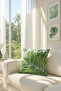 Duck Leaf Throw Pillow Cover Green V1 38X38