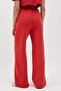 Palazzo Sweatpants with Elastic Waistband and String Detail - 5