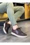 Genuine Leather Daily Use Men's Sneakers Shoes