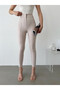 Pantaloni simpli bej - 2