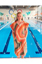 Dares Unisex Towel Poncho Swimmer Racing Training for Pool and Sea K Hooded Bathrobe