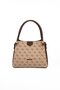 Dark Beige - Brown Monogram Women's Handbag Sp1254