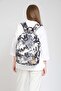 Unisex Anthracite Gamer Patterned Waterproof Backpack Daily School Travel Camping Use - 5