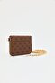 Monogram Wallet Tan