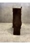 Handmade Genuine Leather Heel Shoes Comfort Sole - 5