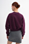 Fleece-Lined Basic Sweatshirt S3812-İ13 - 6