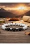 Original Howlite and Lava Stone Bracelet - Anger Control and Stress Relief - 5