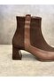 Handmade Genuine Leather Heel Shoes Comfort Sole - 3