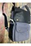 Leather Cover Backpack Daily Use Camping Travel Bag School Bag - 2