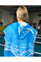 Velor Unisex Towel Poncho Swimmer Racing Training for Pool and Sea K Hooded Bathrobe - 5