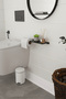 Multi-Purpose Metal Toilet Paper Holder with Shelf Paper Holder with Phone Stand - 2