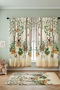 Cute Forest Animals Patterned Children's Baby Room Background Curtain (Single Panel Pricing) - 2