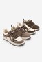Women's Sneaker High Sole Sports Shoes Aryan Brown Suede - 7
