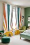 Colorful Bohemian Sun Patterned Children's Baby Room Background Curtain (Single Panel Pricing) - 3