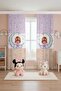 Fairy on the Moon Patterned Children's Baby Room Background Curtain (Single Panel Pricing) - 2