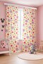 Flower Garden Patterned Children's Baby Room Background Curtain (Single Panel Pricing) - 2