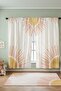 Bohemian Sun Patterned Children's Baby Room Background Curtain (Single Wing Pricing) - 3