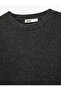 Half Sleeve Crew Neck Glitter Sequin Embroidered Knitwear Sweater - 5