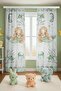 Sleeping Mermaid Patterned Children's Baby Room Background Curtain (Single Wing Pricing) - 3