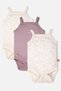 Body with Straps 3-Piece (Cute Bunny) Purple