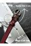 Merge Multi-Ring Pattern Women's Silver Buckle Belt Coat Belt Dress Belt Trouser Belt - 4