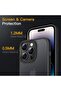 Matte Case for iPhone 14 Pro 6.1-Inch (Black) - 5