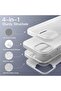 Silicone Case for iPhone 14 (6.1-inch) — Silky-Soft, Shockproof, Starlight - 3