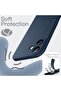 Magnetic Silicone Case for iPhone 17 6.3-Inch (Navy Blue) - 5