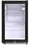 62L Compact Fridge Glass Door with Key Lock, Compressor Cooling, Under The Table - 7