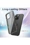 Glitter Case for iPhone 16 Pro 6.3-Inch (Black Titanium) - 3