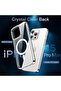 3-in-1 Magnetic Case for iPhone 15 Pro Max (6.7") with 2 Tempered Glass Protectors - Clear - 4