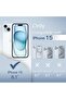 Ultra Slim Case for iPhone 15 6.1-Inch (Frosted Clear) - 2