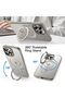 360 Degree Rotatable Ring Case for iPhone 16 Pro 6.3-Inch (Natural Titanium) - 3