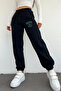 Women's Winter Boston Printed Standard Waist Cotton Leg Elasticated Sweatpants