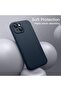 Magnetic Silicone Case for iPhone 13 6.1-Inch (Navy) - MagSafe Compatible - 5