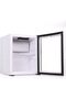 40L Glass Door Absorption System Minibar, Room Beverage Cooler with Zero Noise RMB-40A White - 8
