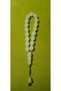 Phosphorescent Glow-In-The-Dark Cat's Eye Egg Cut 17 Habbeli Prayer Beads