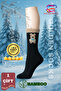 Winter Women's Warm Socks with Single Double Soft Bamboo Plush Furry Teddy Bear - 5