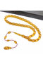 Orange Imame Patinli Zar Amber Prayer Beads