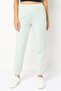 Women Regular Fit Solid Jogger Pants, Mint