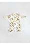 100% Cotton 3-Piece Comfort Romper Set with Heart, Cherry, and Bee Patterns, Without Booties/With Snap Fasteners - 5