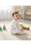 100% Cotton 3-Piece Comfort Romper Set with Heart, Cherry, and Bee Patterns, Without Booties/With Snap Fasteners - 4