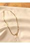 Butterfly Steel Necklace - Gold - 3