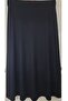 Star Crystal Combed Cotton Two-Piece Flawlessly Smooth Unlined Flexible Drapey Elastic Waist Plus Size Skirt - 2