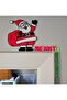 Santa Claus Happy New Year Door Corner Ornament