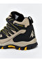 Lcw Steps Beige Lace-Up Boys' Trekking Boots - 5