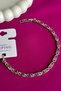Xuping Grek Chain Women's Xuping Bracelet I 17+2 cm Silver Color Women's Jewelry Bracelet - 7