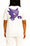 Oversized Haunter Pocket and Back Design Unisex T-Shirt - 4